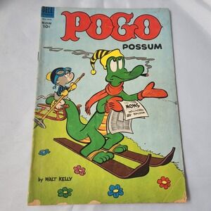 Walt Kelly Pogo Possum #15 Comic Book Dell Comics Jan‎ Mar 1954 Golden Age Rare